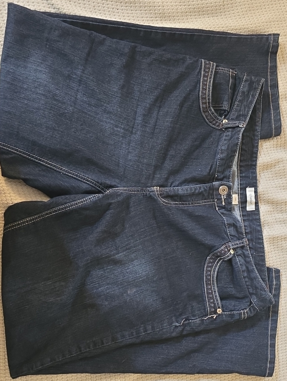 Cj Banks Womens  Dark Blue Stretch Jeans